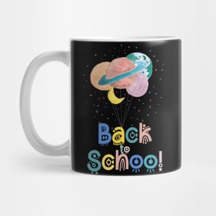 back to school galaxy Mug